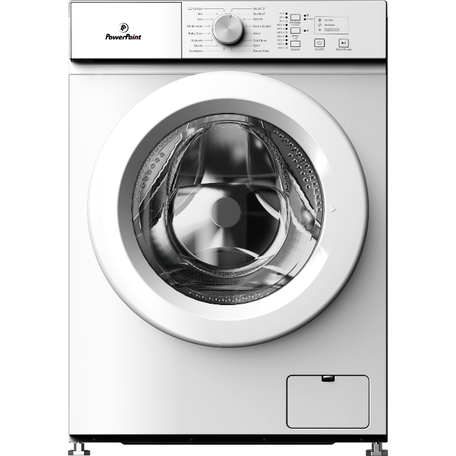 PowerPoint 7kg 1200rpm Washing Machine - White | P35127SKWA2