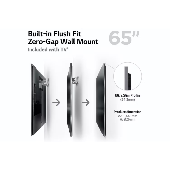 LG 65" OLED EVO 4K Smart TV | OLED65G36LA.AEK - Image 3 LG 65" OLED EVO 4K Smart TV | OLED65G36LA.AEK - Image 3