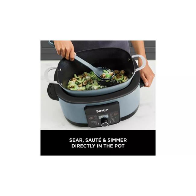 Ninja Foodi 8-In-1 Slow Cooker - Sea Salt Grey | MC1001UK - Image 10 Ninja Foodi 8-In-1 Slow Cooker - Sea Salt Grey | MC1001UK - Image 10