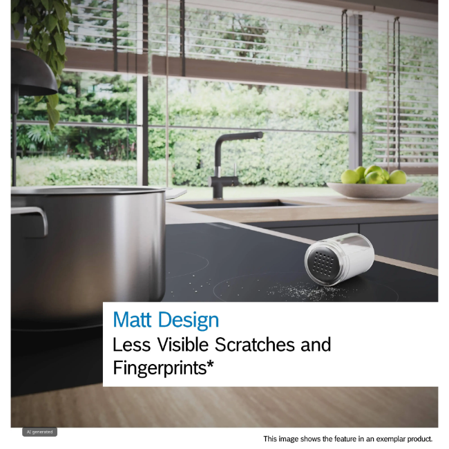 Bosch Series 4 Induction Hob 60cm - Matt Black | PIE61ABB5E - Image 11
