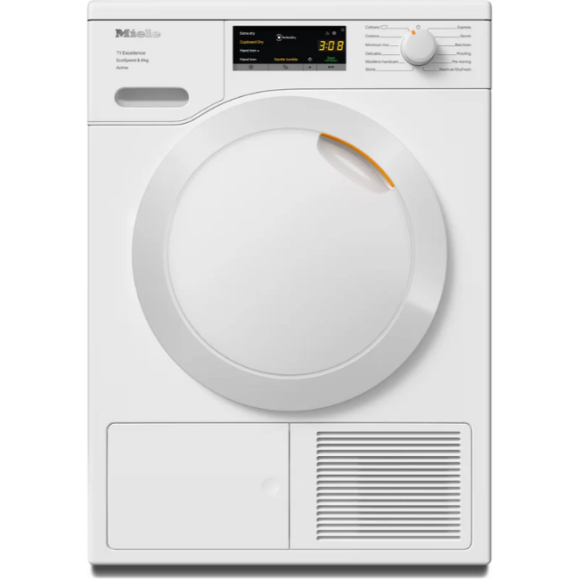 Miele 8kg Active Heat Pump Dryer - White | TEA525WP