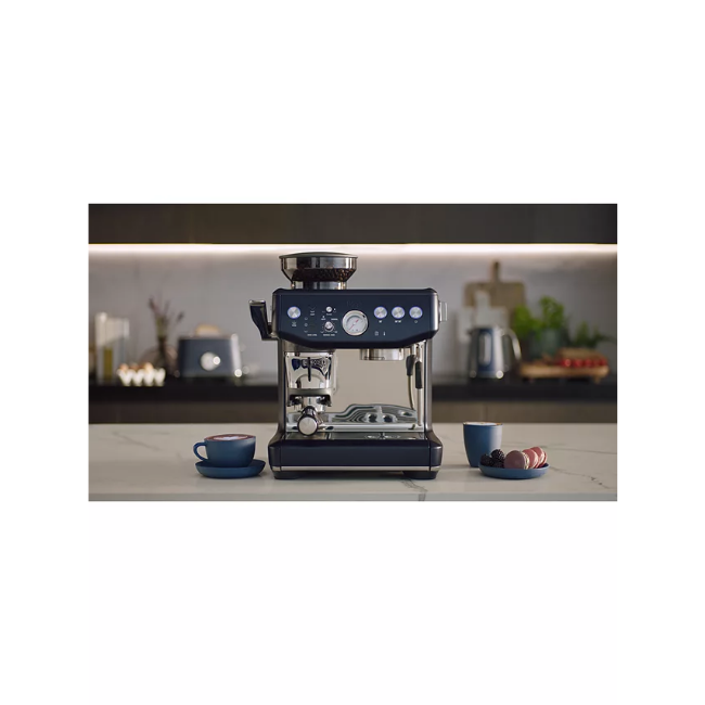 Sage The Barista Express™ Impress Coffee Machine - Damson Blue | SES876DBL4GUK1 - Image 4