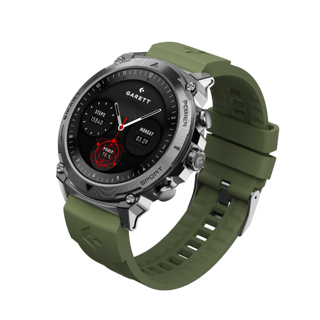 Garett Atom Smartwatch - Silver Steel | ATOM-SILVER - Image 6