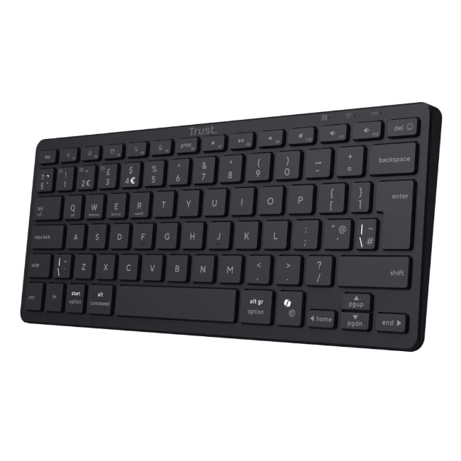 Trust Multi Device Bluetooth Keyboard | Black | T26192  - Image 2