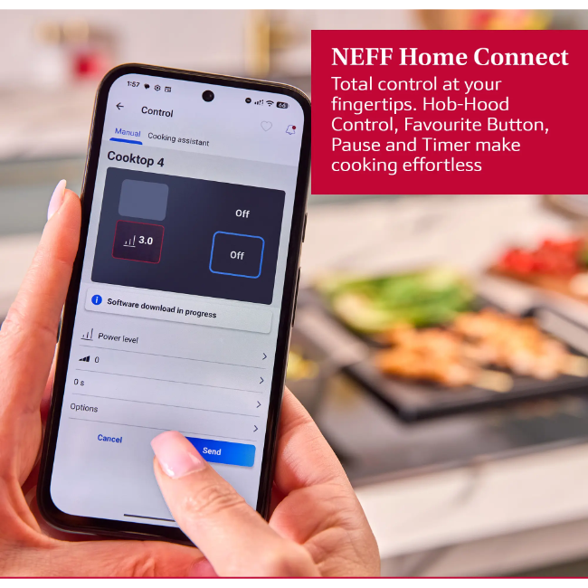 Neff N 70 Induction Hob 80cm Surface Mount - Black | T68FHV4L0 - Image 23