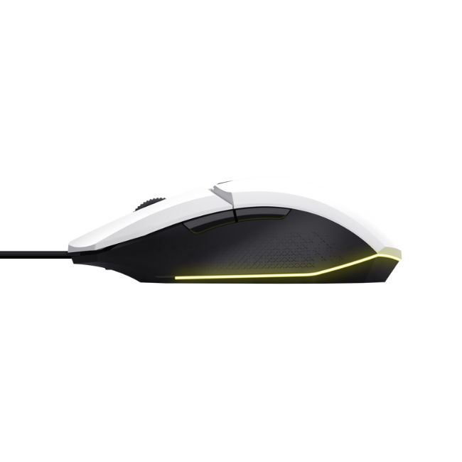 Trust GXT109 Felox Illuminated Gaming Mouse - White | T25066 - Image 3