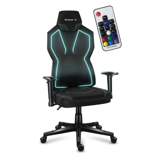 Huzaro Combat 6.2 RGB Gaming Chair - Black | COMBAT6.2 - Image 6 Huzaro Combat 6.2 RGB Gaming Chair - Black | COMBAT6.2 - Image 6