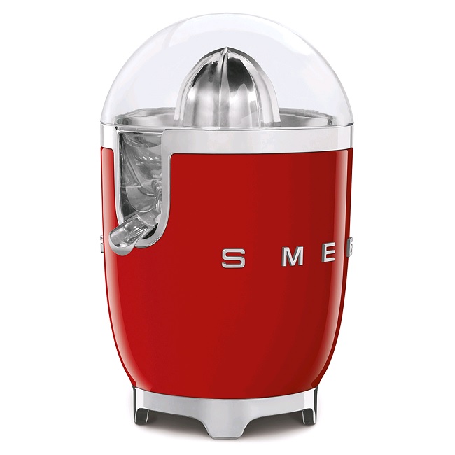 Smeg 50's Retro Style Citrus Juicer Red | CJF01RDUK - Image 1 Smeg 50's Retro Style Citrus Juicer Red | CJF01RDUK - Image 1