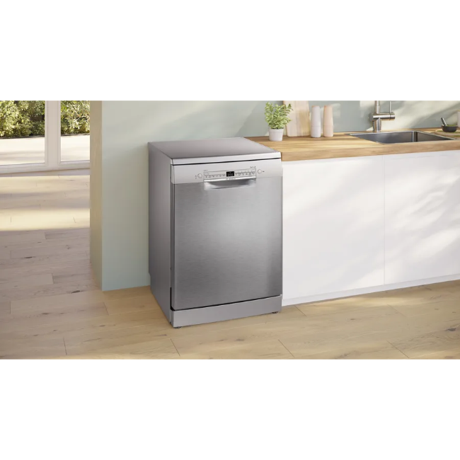 Bosch Series 2 Free-Standing Dishwasher 14place - Inox | SMS2HVI67G - Image 3