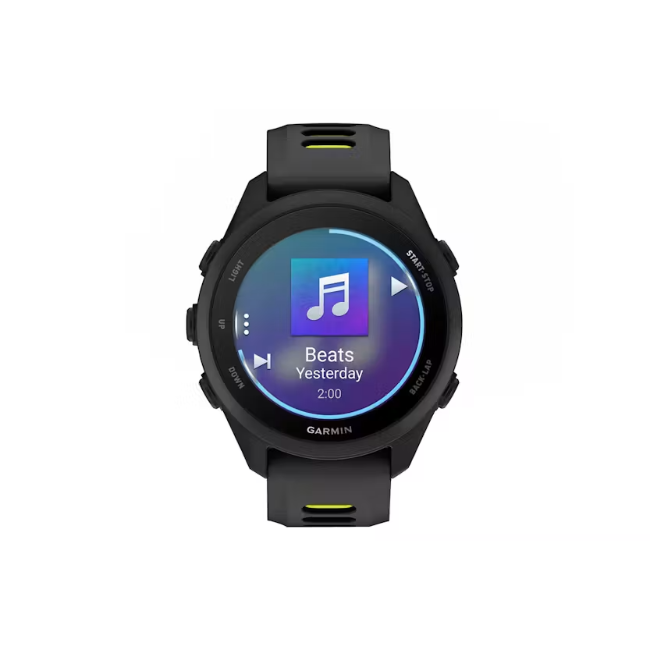 Garmin Forerunner 170 Music - Black with Black/Amp Yellow Band | 010-03920-10 - Image 3