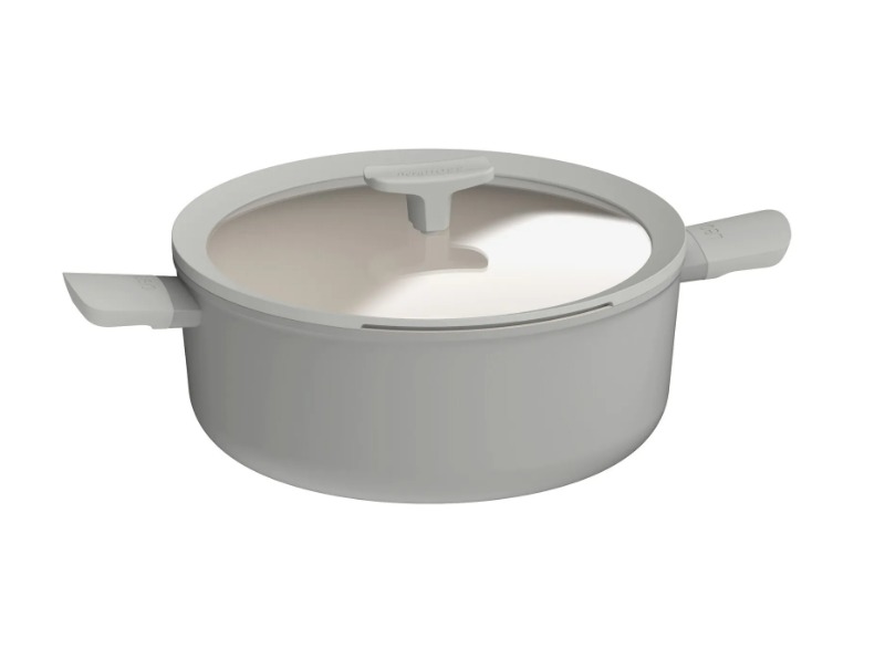 Berghoff Leo Covered Stockpot 28cm | Moonmist | 3950431 Berghoff Leo Covered Stockpot 28cm | Moonmist | 3950431