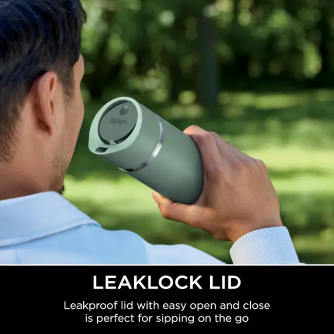 Ninja Sip Perfect Travel Mug | 300ml | Green | DW1203EUUKGN - Image 5