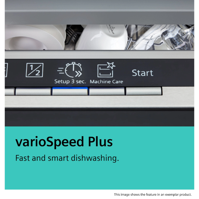 Siemens IQ700 Fully-Integrated Dishwasher 14pl /8prg - Neutral |  SN97TX02CE - Image 12