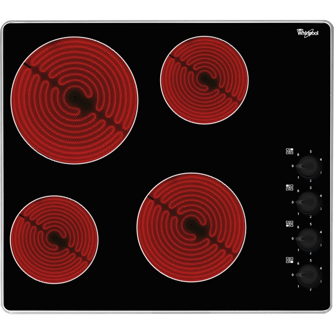 Whirlpool 60cm 4 Zone Ceramic Hob | AKM609IX - Image 1 Whirlpool 60cm 4 Zone Ceramic Hob | AKM609IX - Image 1