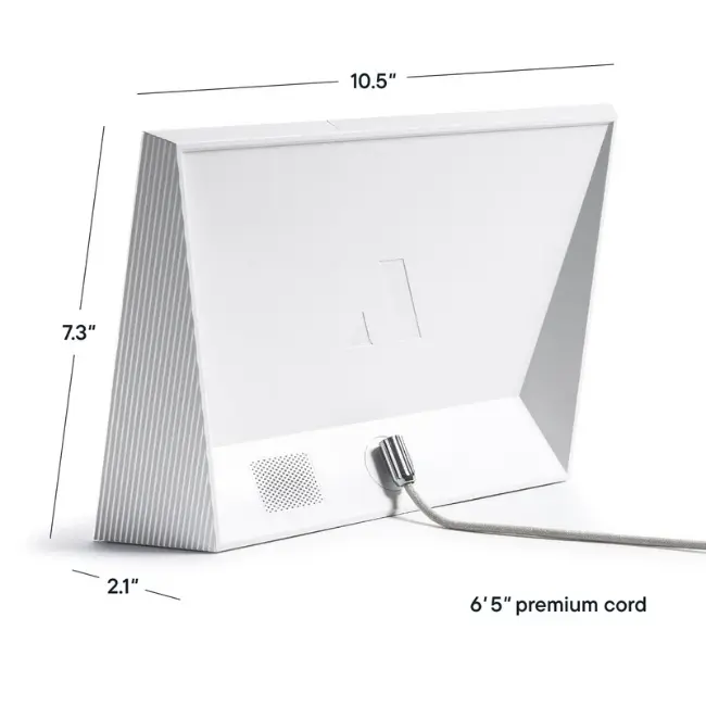 Aura Carver 10" Digital Photo Frame - White Sea Salt | AF905-WHT - Image 5