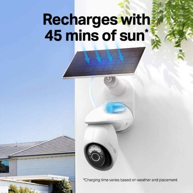 TP-Link Tapo C660 4k Solar Security Camera Kit - White | TAPO-C660KIT - Image 5