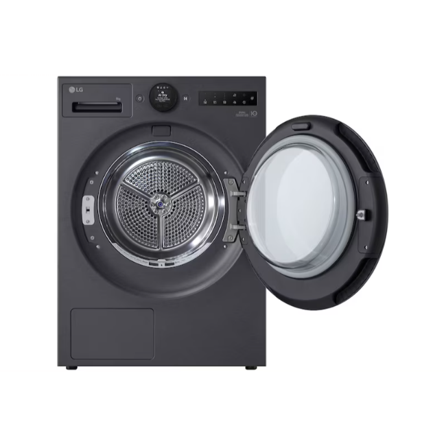 LG 9kg DUAL Inverter Heat Pump™ Tumble Dryer Series 7 - Black | RHX7009TBB - Image 2