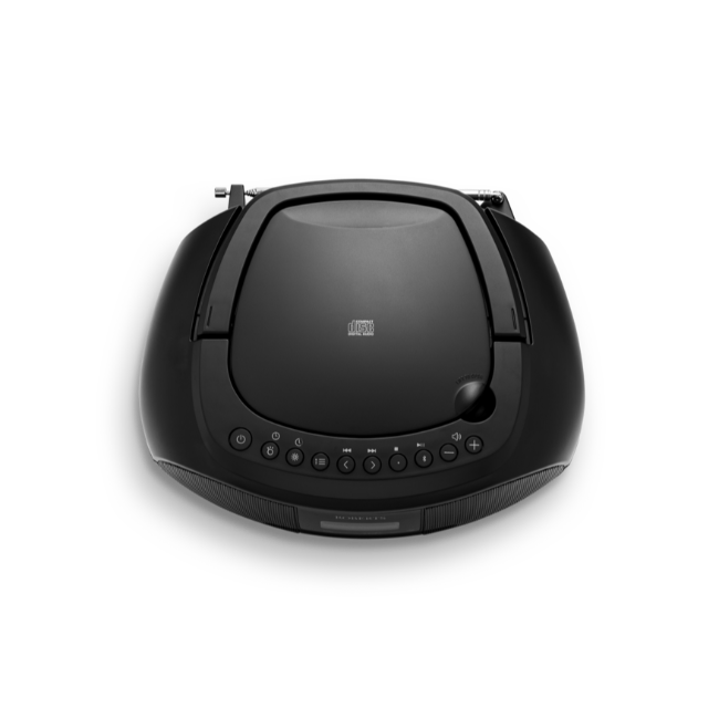 Roberts Zoombox 4 CD Player/Radio - Black | ZOOMBOX4BK - Image 4