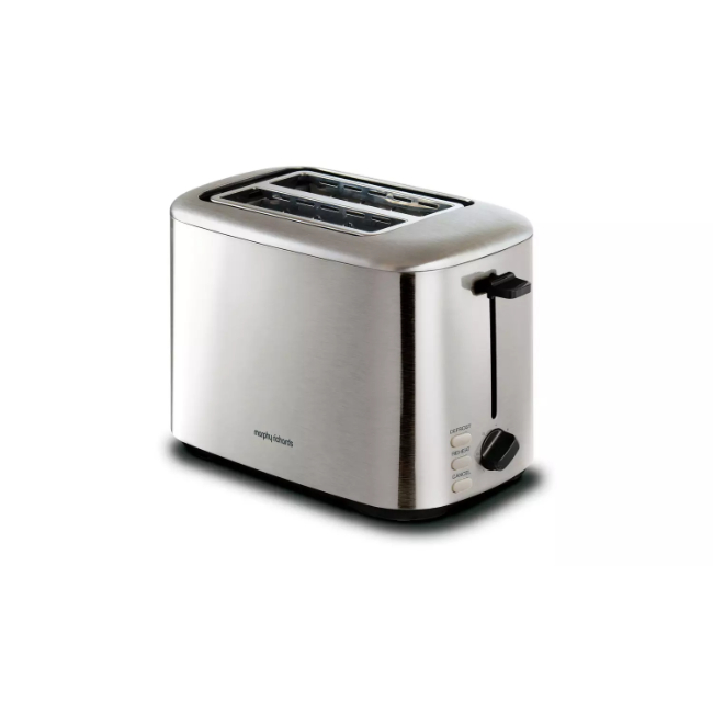 Morphy Richards Equip 2 Slice Toaster Brushed Steel | 222067 Morphy Richards Equip 2 Slice Toaster Brushed Steel | 222067