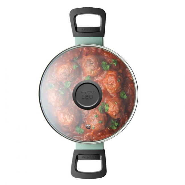 BergHoff Leo Covered Casserole Dish Sage 20x10cm | 3950330 - Image 3