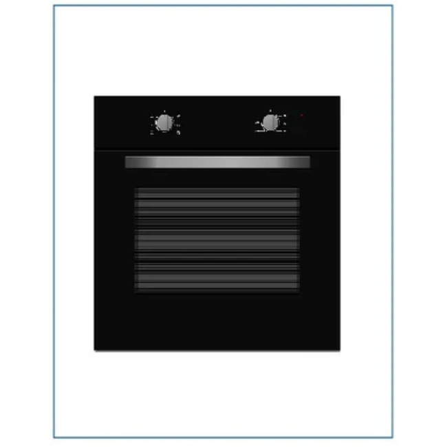 Powerpoint Full Fan Oven - Black | P24EMDBL
