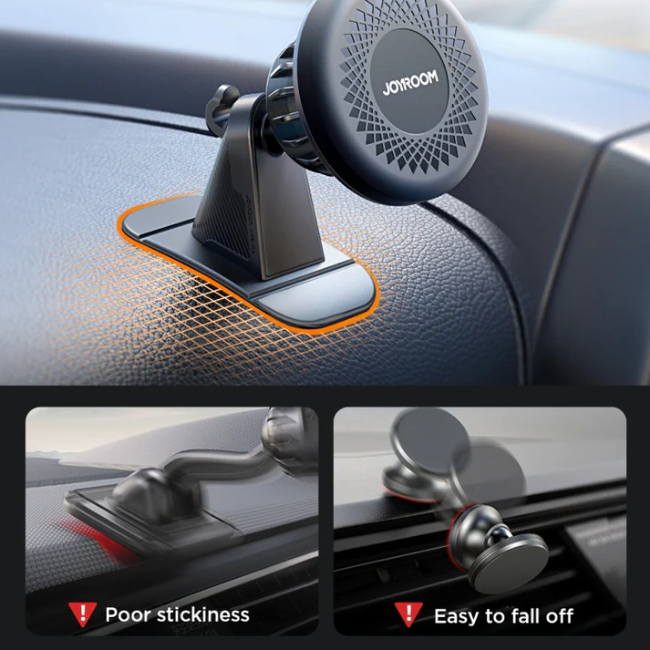 Joyroom Magnetic Car Phone Mount-  Black | HL-ZS356D - Image 6