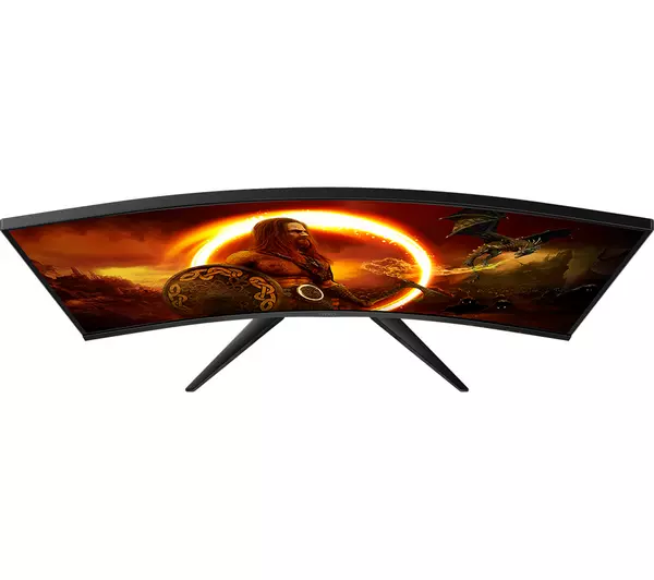 AOC 31.5" QHD Curved Gaming Monitor | CQ32G2SE/BK - Image 4