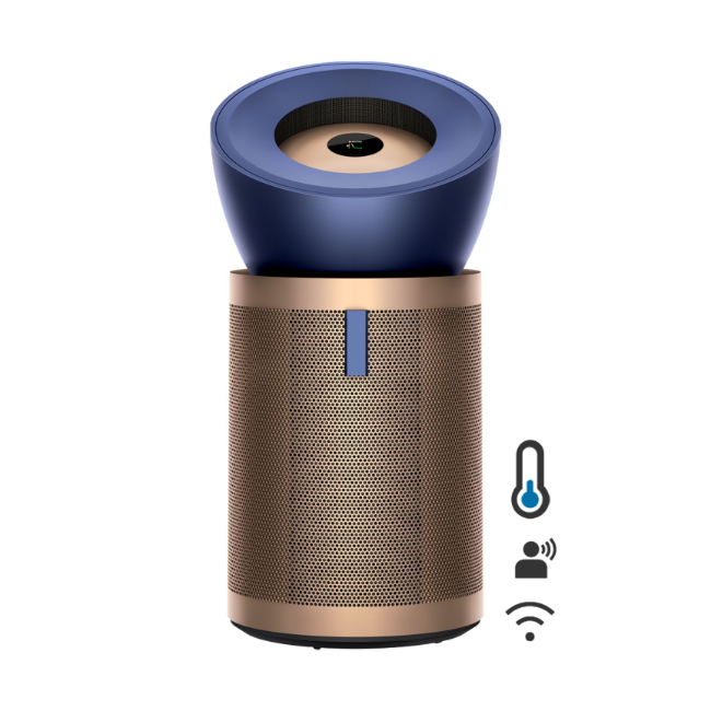 Dyson Purifier Big + Quiet Formaldehyde BP04 Purifying Fan - Prussian Blue/Gold | 545814-01