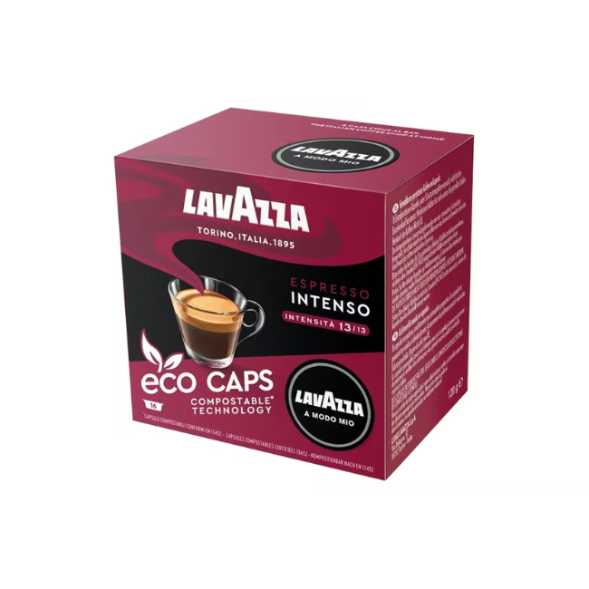 Lavazza A Modo Mio Intenso Compostable Coffee Capsule | 8982 Lavazza A Modo Mio Intenso Compostable Coffee Capsule | 8982