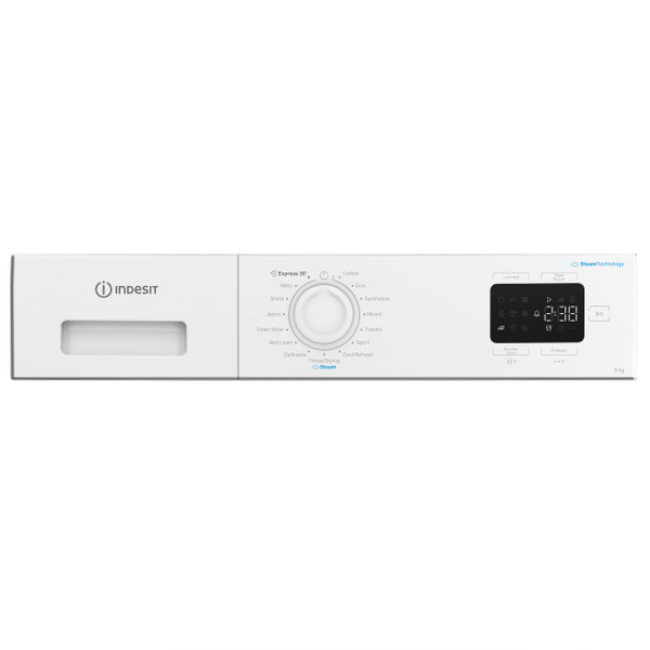 Indesit 8kg Heat Pump Dryer - White | IDHE80WIRE - Image 4