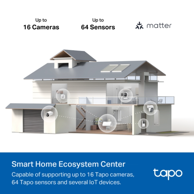 TP-Link Tapo Smart Homebase Hub - White | TAPO-H500 - Image 9