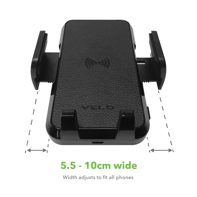 VELD Super Fast 10W QI Charger Car Vent Mounted Pad | VWC10ZB - Image 5