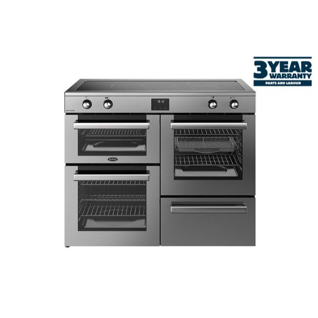 Belling 110cm Double Range Cooker Induction - Stainless Steel | CC110EISTA Belling 110cm Double Range Cooker Induction - Stainless Steel | CC110EISTA