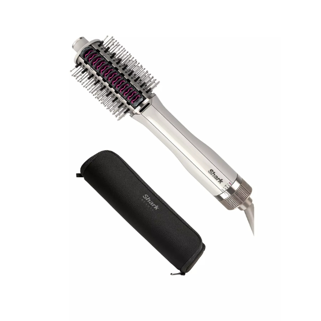 Shark SmoothStyle Hot Brush & Smoothing Comb with Storage Bag | HT212UK - Image 2 Shark SmoothStyle Hot Brush & Smoothing Comb with Storage Bag | HT212UK - Image 2