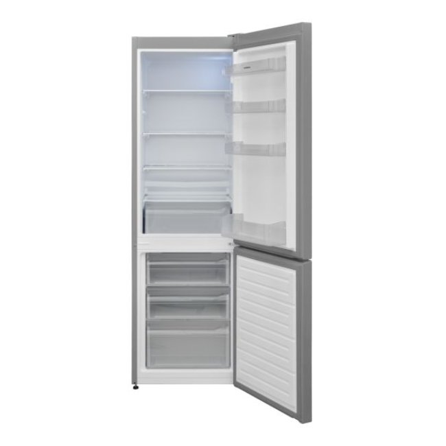 Nordmende Freestanding Fridge Freezer - Silver | RFF60405SL - Image 2