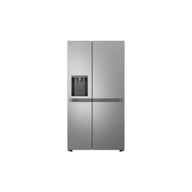 LG 641L NatureFRESH Side-By-Side Fridge Freezer - Prime Silver | GSLC40PYPE