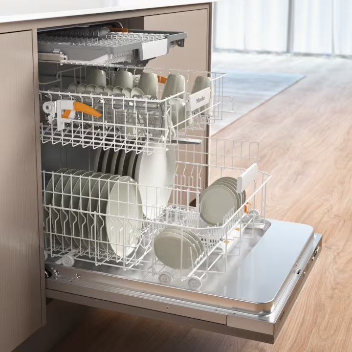 Miele Active Plus Built-in Dishwasher - White | G5450DCVI - Image 5