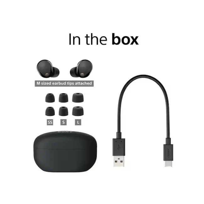 Sony Wireless Noise Cancelling Earbuds | Black | WF1000XM5BCE7 - Image 8