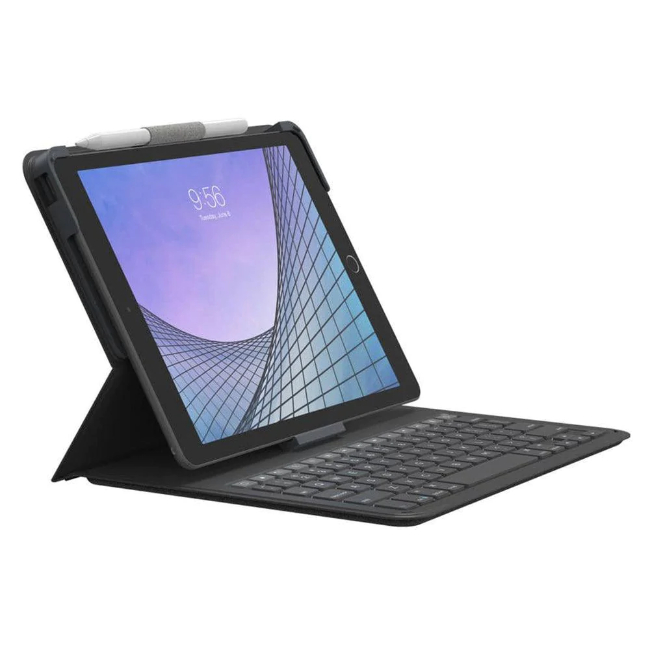 ZAGG Messenger Folio 2 Tablet Keyboard & Case For iPad 10.2/10.5" - Charcoal | 103007169