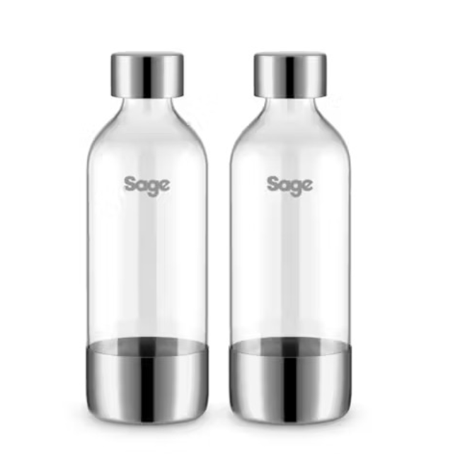 Sage The InFizz 1ltr Bottles | 2 Pack | SCA001BSS0ZEU1