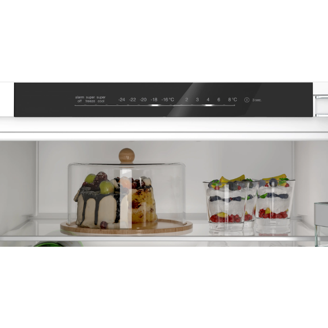 Siemens IQ300 Built-In Fridge-Freezer - White | KI96NVFD0 - Image 2