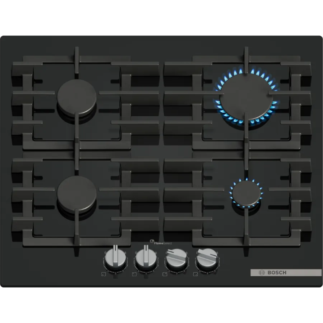 Bosch Series 6 Gas Hob - Black | PPP6A6I40 Bosch Series 6 Gas Hob - Black | PPP6A6I40