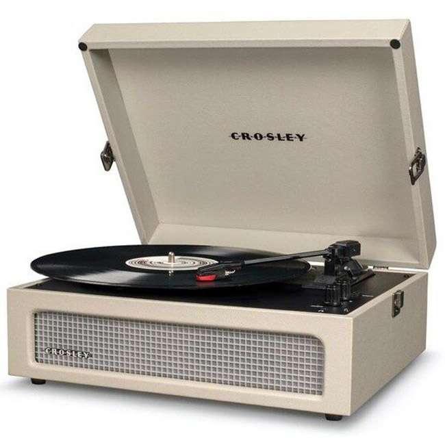 Crosley Voyager 2-Way Bluetooth Record Player - Dune | CR8017B-DU - Image 2 Crosley Voyager 2-Way Bluetooth Record Player - Dune | CR8017B-DU - Image 2