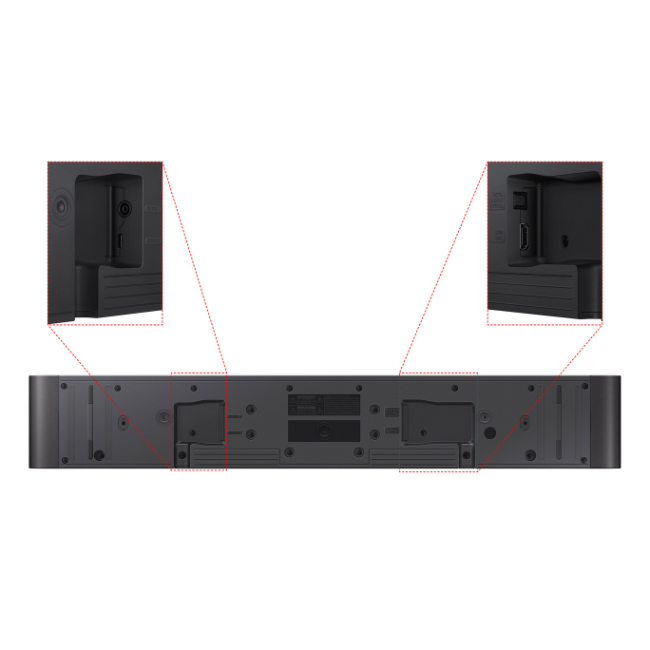 Samsung S50B S-Series Lifestyle Soundbar 3.0ch Ultra Slimline - Black | HW-S50B-XU - Image 6