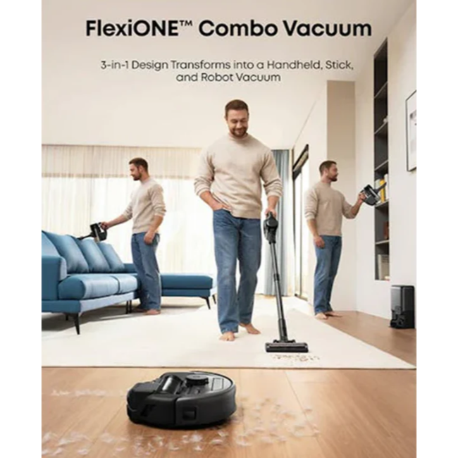 Eufy Robot Vacuum 3-in-1 E20 - Black | T2070G10 - Image 8