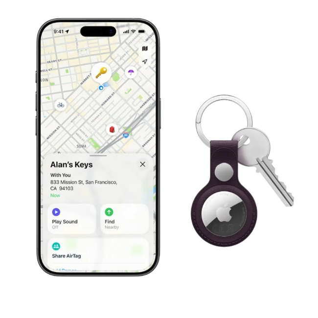 Apple Air Tag 2nd Gen | 1 Pack | MFE94ZM-A - Image 3