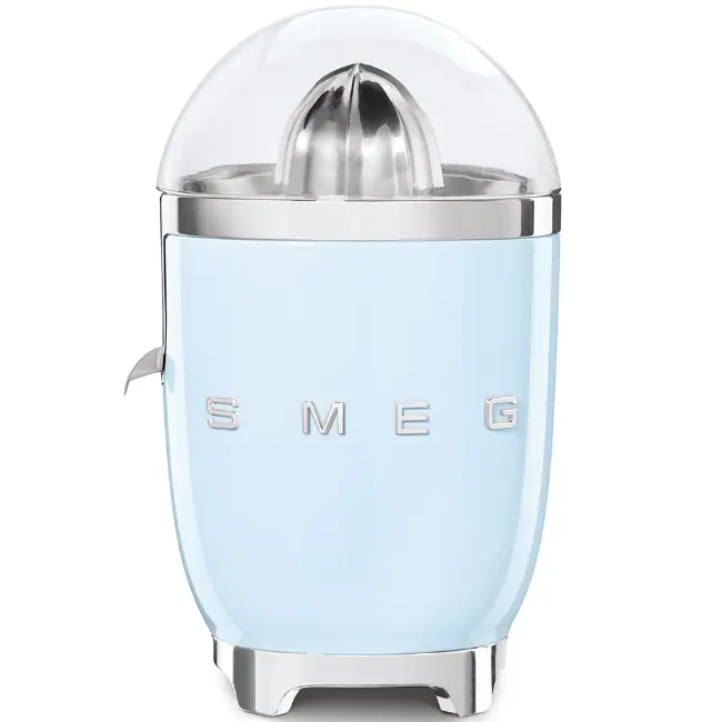 Smeg 50's Retro Style Juicer | Pastel Blue | CJF11PBUK Smeg 50's Retro Style Juicer | Pastel Blue | CJF11PBUK