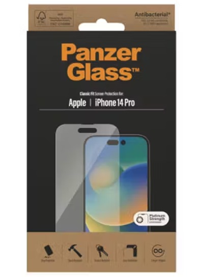 PanzerGlass iPhone 14 Pro Screen Protector | 2768