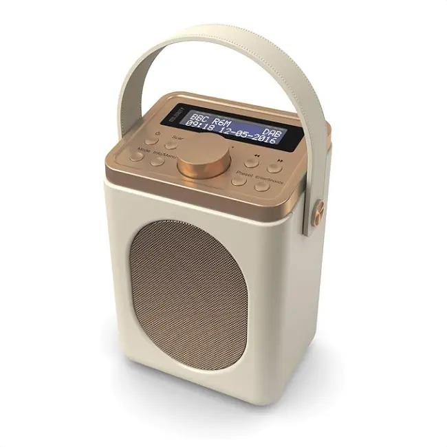 Majority Little Shelford Portable Radio | DAB+ Bluetooth | Cream | LSHDABCRM