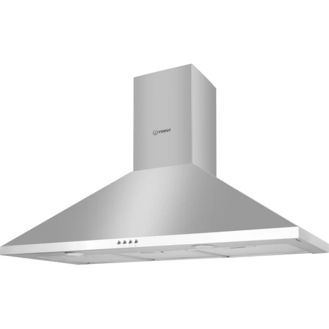Indesit 90cm Pyramid Hood in Stainless Steel | IHPC 9.5 LM X - Image 4 Indesit 90cm Pyramid Hood in Stainless Steel | IHPC 9.5 LM X - Image 4